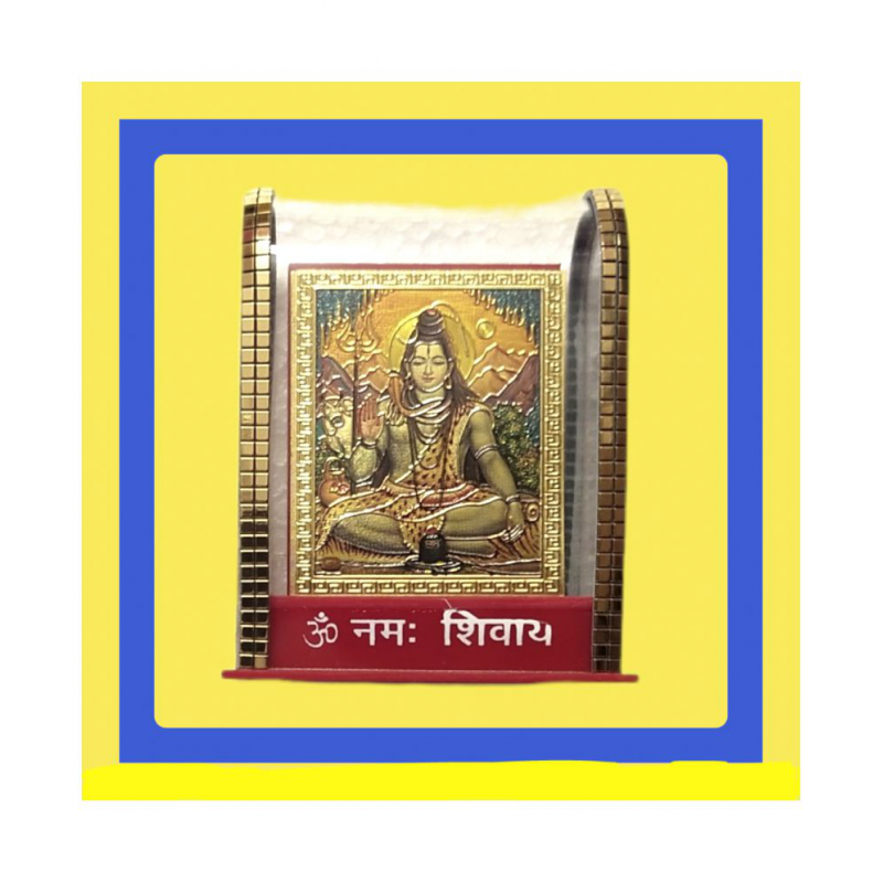 Car Dashboard Religious Scriptures Shiva Acrylic Idol