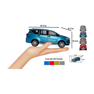 Centy Toys Combo of Pull Back Action SUV Innova Car with Bullet Bike Toy Car for Kids and Boys (Color May Vary)