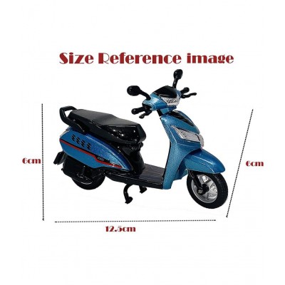 Centy Toys Pull Back Action Activa Bike Toy for Kids (Color May Vary)