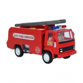 Centy Toys Pull Back Action Fire Tender Truck Toy for Kids (Color May Vary)