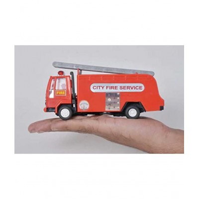 Centy Toys Pull Back Action Fire Tender Truck Toy for Kids (Color May Vary)
