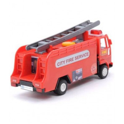 Centy Toys Pull Back Action Fire Tender Truck Toy for Kids (Color May Vary)