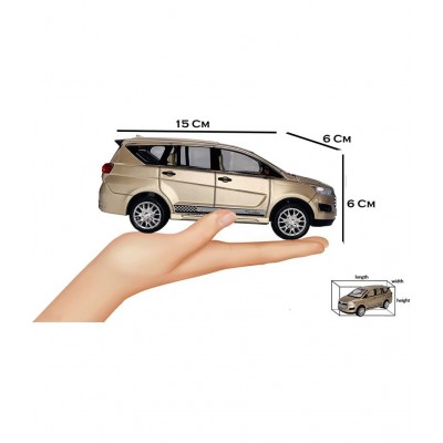 Centy Toys Pull Back Action Innova Crysta Toy Car for Kids (Color May Vary)