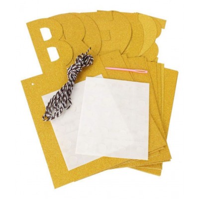 Chocozone 1st Birthday Decorations - Monthly Milestone Birthday Photo Banner for Newborn to 12 Months, Picture Banner for Birthday, Baby Shower Gift (Pictures not Included)