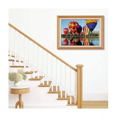 Chocozone Hot Air Balloon 1000 piece Jigsaw Puzzle for Kids and Adults , Educational Puzzles Toys for 10 + years old boys and girls