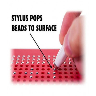 Chocozone Magnetic Drawing Board Magnetic Pads - Erasable Magna Doodle Writing Drawing Pad for Kids - Includes a Pen & 10 Pattern Cards (380 Magnets) Toys for 6 Years Old Girls Boys