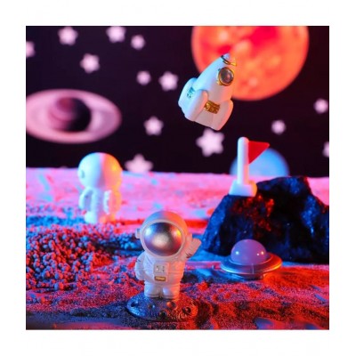 Chocozone Multicolour Polyresin Figurines - Pack of 7