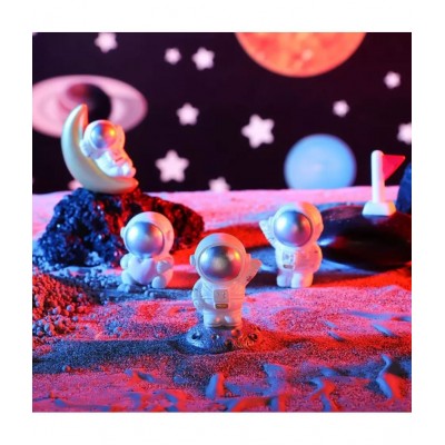 Chocozone Multicolour Polyresin Figurines - Pack of 7