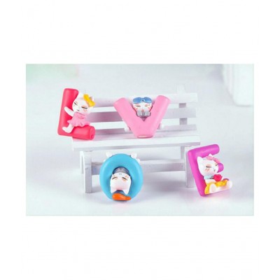 Chocozone Multicolour Resin Figurines - Pack of 1