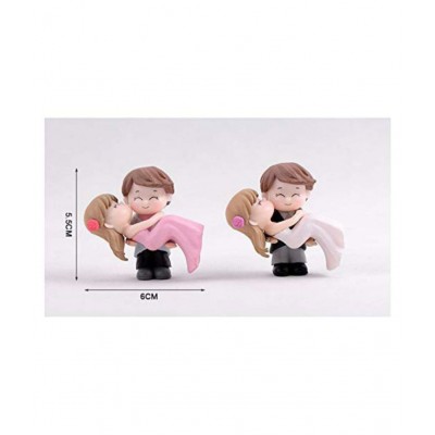 Chocozone Multicolour Resin Figurines - Pack of 2