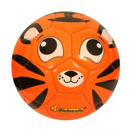 Chocozone Tiger Print Synthetic Leather Football for Kids Soccer Ball for Toddlers Toys for 3 years old (Size 2)