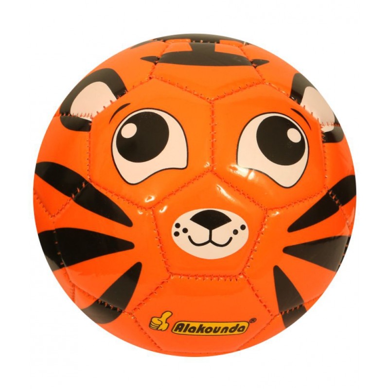 Chocozone Tiger Print Synthetic Leather Football for Kids Soccer Ball for Toddlers Toys for 3 years old (Size 2)