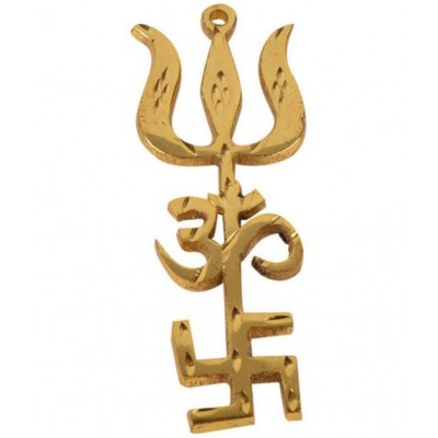 Combo of damru locket and trishakti