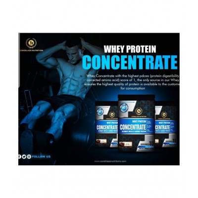 Coreblaze Nutrition Whey Protein Concentrate 80% (Rich Milk Chocolate) 1000 gm