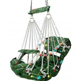 Cotton Swing Chair for Kids Baby's Children Folding and Washable 1-8 Years with Safety Belt - Home,Garden Jhula