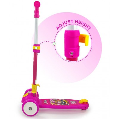 Couch Smart Kick Scooter , 3 Adjustable Height, Foldable,Front Wheel & PVC Wheels for Kids (3+ Years)