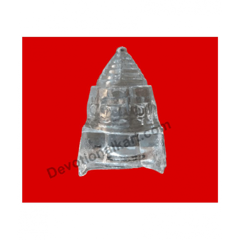 Crystal Sphatik Shri Yantra - 45 Grams