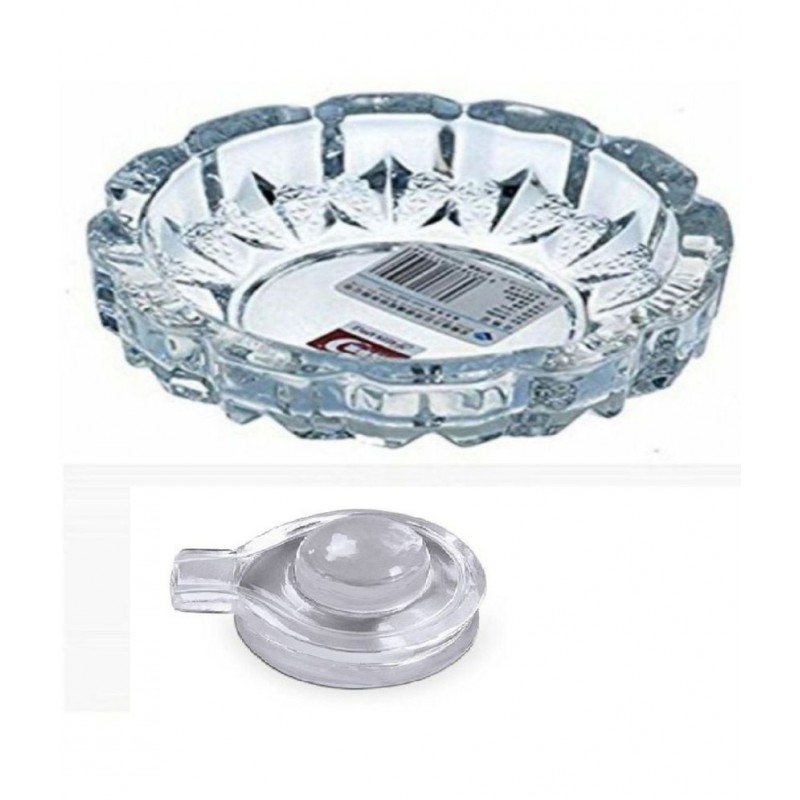Crystal shivling and   Crystal Tray Combo Pack