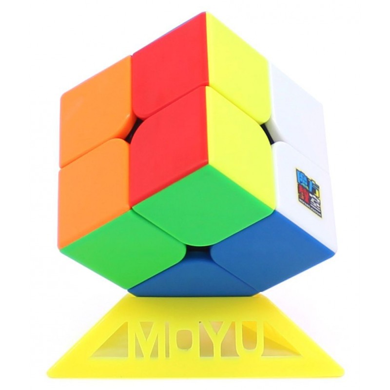 Cubelelo MFJS Meilong 2M 2x2 Stickerless (Magnetic) 2x2x2 Speed Cube Magic Cube Puzzle