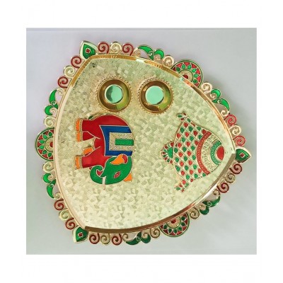 DECORATIVE POOJA PLATE DECORATIVE POOJA PLATE