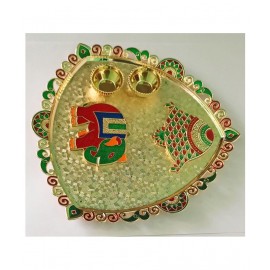DECORATIVE POOJA PLATE