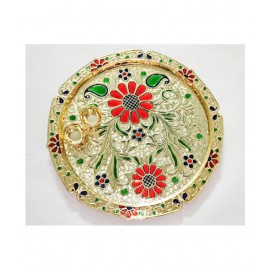 DECORATIVE POOJA PLATE