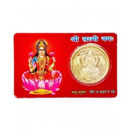 DEV RATNA KENDRA Money/Gold Plated Coin Inside/Shri MATA Laxmi\Lakshmi Yantra/Card to Keep in Wallet for Wealth/Lucky God ATM Cards/Size Same as Bank ATM Card DEV RATNA KENDRA Money/Gold Plated Coin Inside/Shri MATA Laxmi\Lakshmi Yantra/Card to Keep in Wallet for Wealth/Lucky God ATM Cards/Size Same as Bank ATM Card