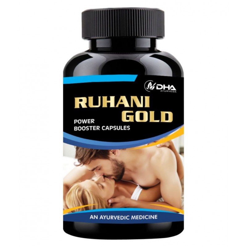 DHA Ayurveda Ruhani Gold- Power Booster Herbal Capsule 30 no.s Pack Of 1
