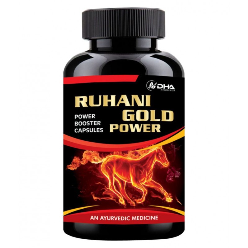 DHA Ayurveda Ruhani Gold Power 1000mg Herbal Capsule 30 no.s Pack Of 1