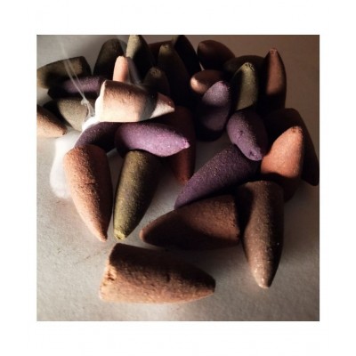 DIYAAN ENT SMOKE BACKFLOW CONE Multicolour Wood Smoke Backflow - Pack of 30