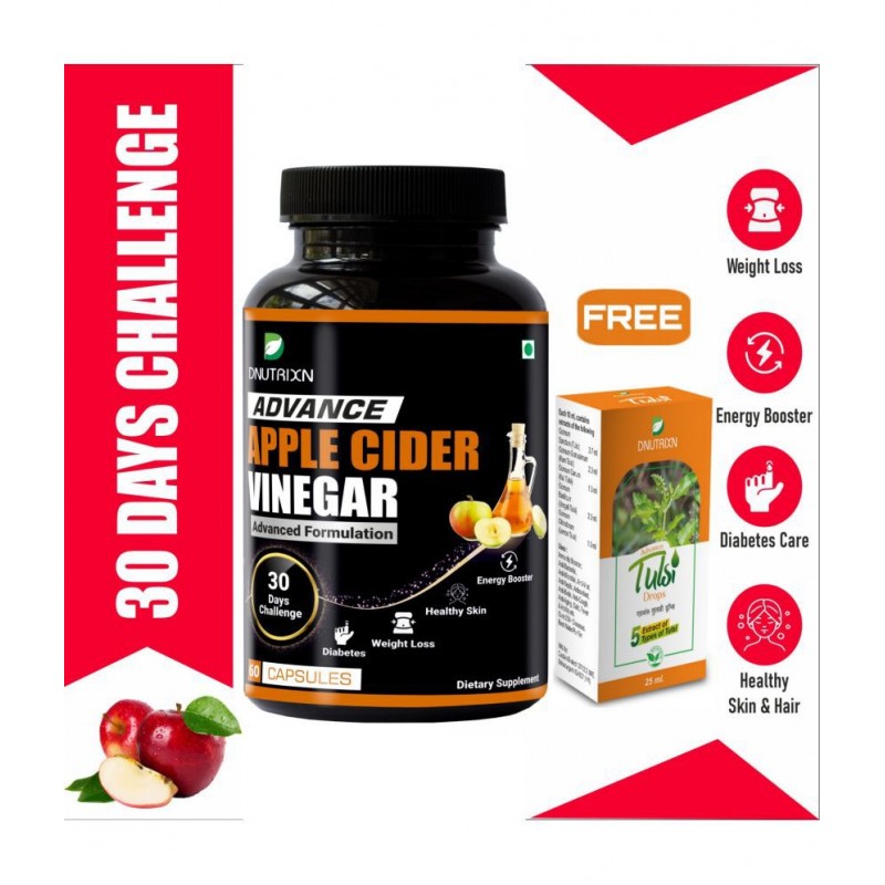 DNUTRIXN - Apple Cider Vinegar ( Pack of 1 )