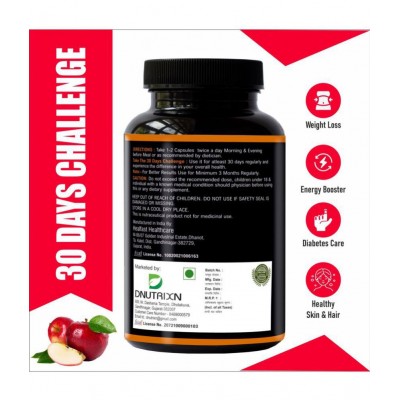 DNUTRIXN - Apple Cider Vinegar ( Pack of 1 )