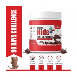 DNUTRIXN Advance Kids Protein Powder |Advanced Formulation| Growth Health Drink Powder 200 gm Chocolate