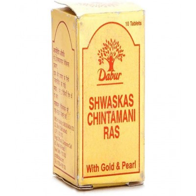 Dabur DABUR SHWAS KAS CHINTAMANI RAS (10 TABS)