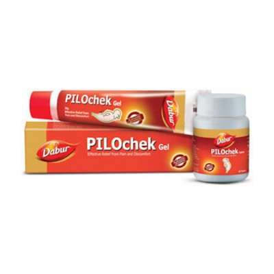 Dabur PILO CHEK TABS AND PILO CHEK GEL (PACK OF 2)