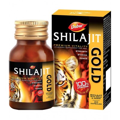Dabur SHILAJIT GOLD CAPSULE (PACK OF 2)