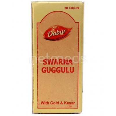 Dabur SWARNA  GUGGULU  30 TABS