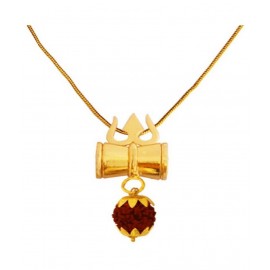 Damru Locket With Chain