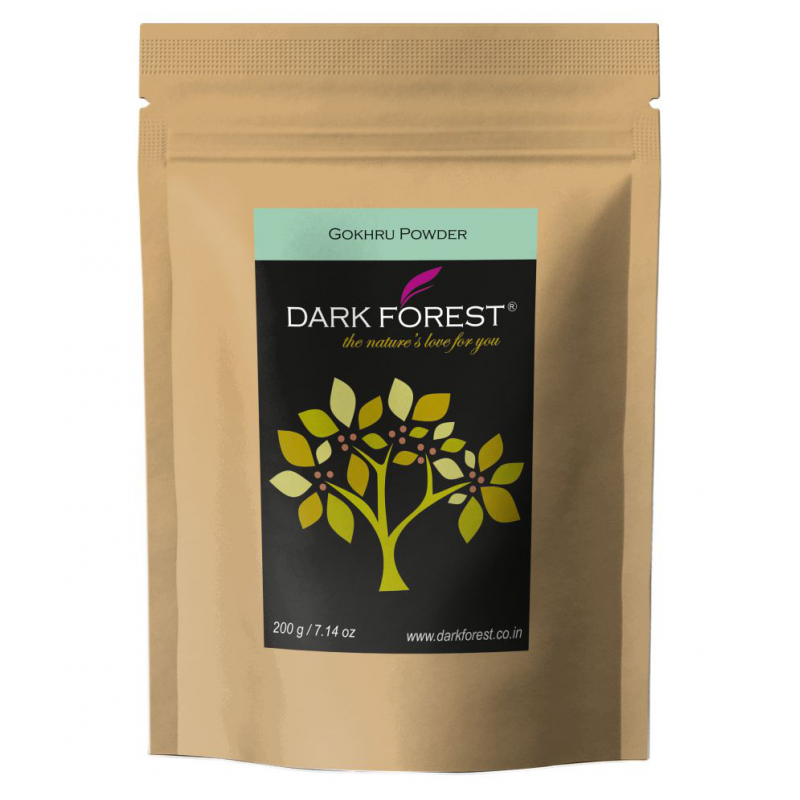 Dark Forest Gokhru Powder 100 gm Pack Of 1