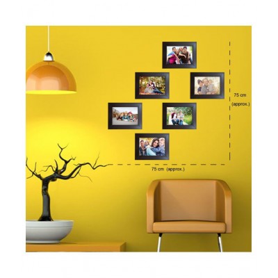 Decora Acrylic Brown Photo Frame Sets - Pack of 6