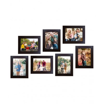 Decora Acrylic Brown Photo Frame Sets - Pack of 7