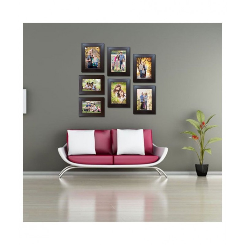 Decora Acrylic Brown Photo Frame Sets - Pack of 7