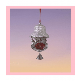 Decorative Hanging Bell With Laxmi Ganesh