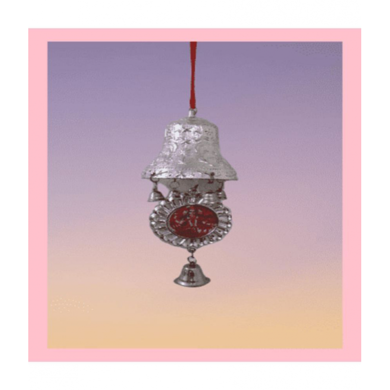 Decorative Hanging Bell With Laxmi Ganesh