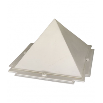 Devotional Kart White Plastic Figurines - Pack of 1