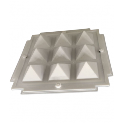 Devotional Kart White Plastic Figurines - Pack of 1