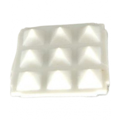 Devotional Kart White Plastic Figurines - Pack of 1