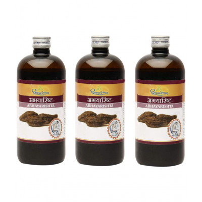 Dhootpapeshwar ABHAYARISHTA  450 ML (PACK OF 3)