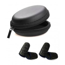 Digiom Finger/Thumb Sleeve For Pubg, Free Fire Mobile Anti Sweat With Case