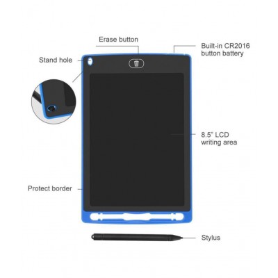 Digital Drawing Tablet LCD Kids Toy Writing Tablet with Pen Drawing Board Wireless Touch Pad For Kids (Multicolor)